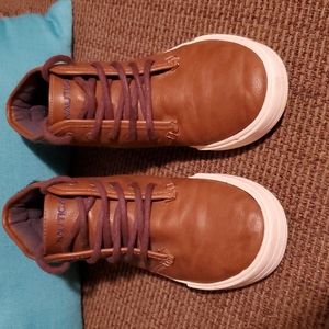 Nautica size 3 kids high top shoes